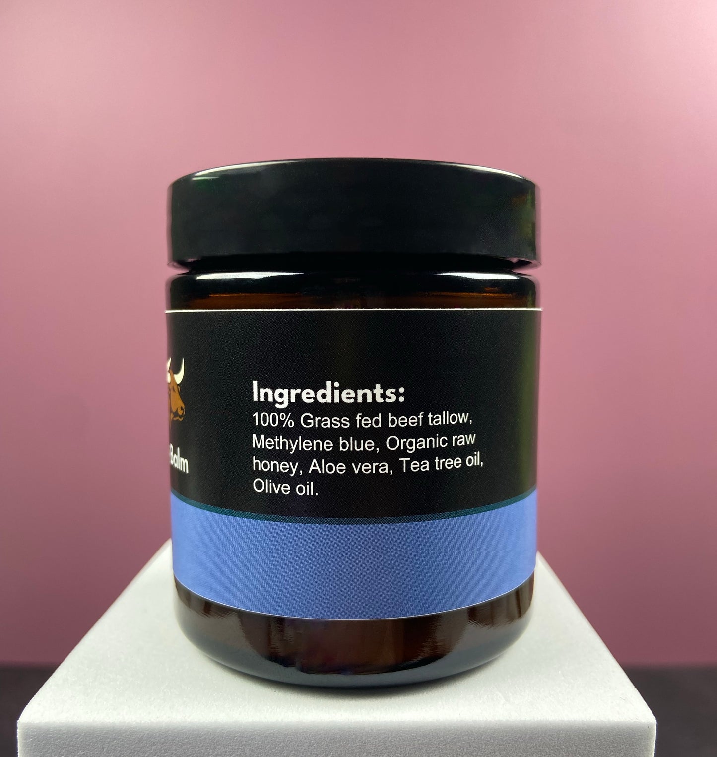 Methylene Blue Whipped Tallow Balm 4 oz