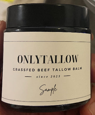 Honey-Infused Beef Tallow Balm 4oz